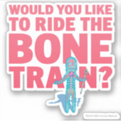 RICK UND MORTY™ | Anatomie Park - Knochenstraße Aufkleber (Vorderseite)