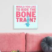 RICK UND MORTY™ | Anatomie Park - Knochenstraße Leinwanddruck (Insitu (Wohnzimmer))