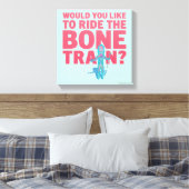 RICK UND MORTY™ | Anatomie Park - Knochenstraße Leinwanddruck (Insitu (Schlafzimmer))