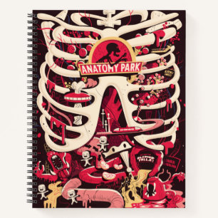 RICK UND MORTY™ Anatomie Park Rib Cage Notizblock