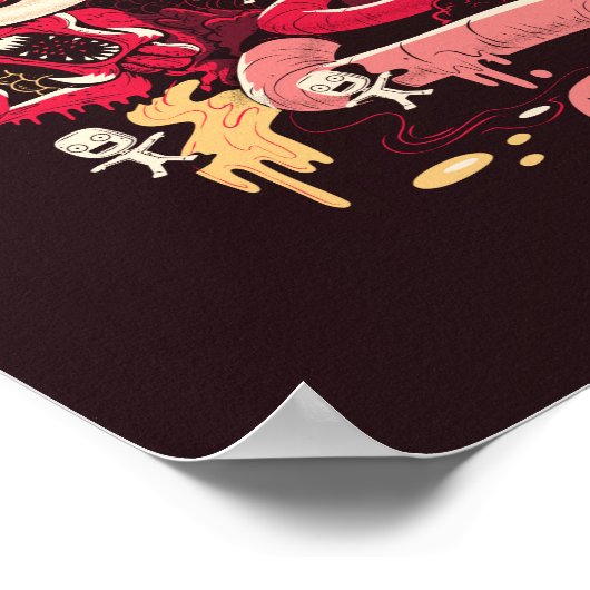 RICK UND MORTY™ | Anatomie Park Rib Cage Poster (Ecke)