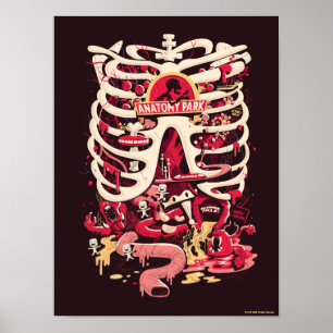 RICK UND MORTY™   Anatomie Park Rib Cage Poster