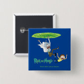 RICK UND MORTY™ | Ausscheiden aus dem Portal Button (Vorne & Hinten)