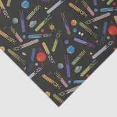 RICK UND MORTY™ | Äußeres Raumkomprimierungsmuster Seidenpapier (Ausschnitt)