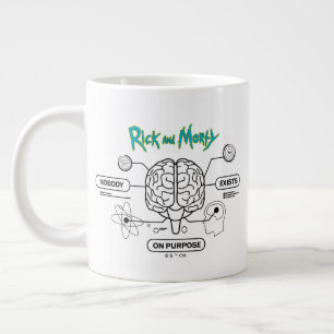 RICK UND MORTY™   Backup-Gehirn herunterladen Jumbo-Tasse