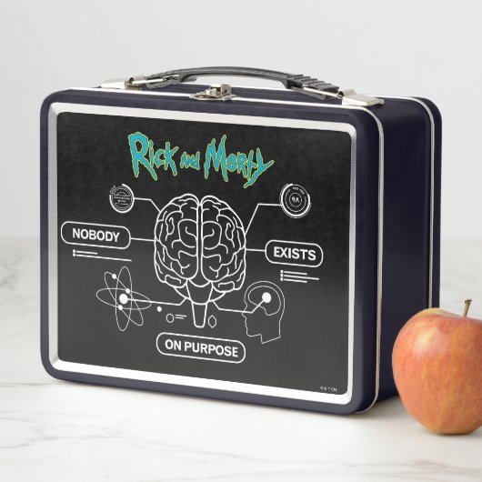 RICK UND MORTY™ | Backup-Gehirn herunterladen Metall Brotdose (Beispiel)