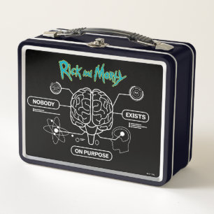 RICK UND MORTY™   Backup-Gehirn herunterladen Metall Brotdose