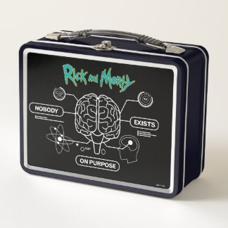RICK UND MORTY™ | Backup-Gehirn herunterladen Metall Brotdose