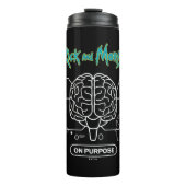 RICK UND MORTY™ | Backup-Gehirn herunterladen Thermosbecher (Vorderseite)