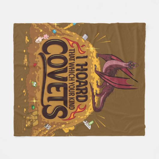 RICK UND MORTY™ | Balthromaw-Hoard Fleecedecke (Vorderseite (Horizontal))