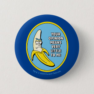 RICK UND MORTY™   Banana Rick Abzeichen Button