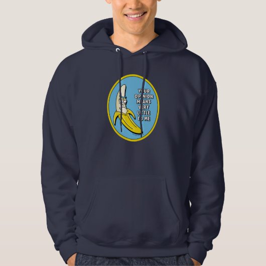 RICK UND MORTY™ | Banana Rick Abzeichen Hoodie (Vorderseite)