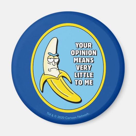 RICK UND MORTY™ | Banana Rick Abzeichen Magnet (Vorne)