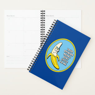 RICK UND MORTY™ Banana Rick Abzeichen Planer