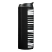 Rick und Morty Bar Code Graphic Thermosbecher (Nach links gedreht)