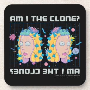 RICK UND MORTY™   Bin ich der Klon? Getränkeuntersetzer