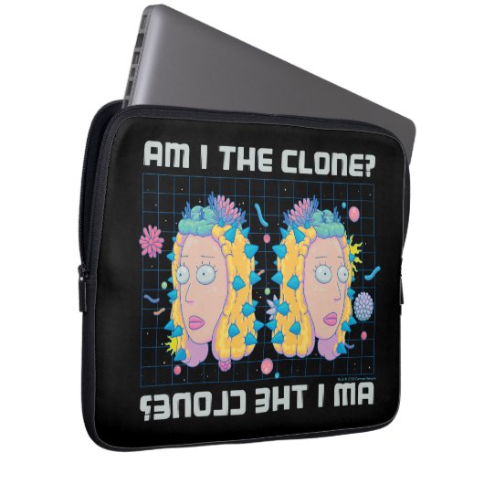 RICK UND MORTY™ | Bin ich der Klon? Laptopschutzhülle (Vorne Rechts)