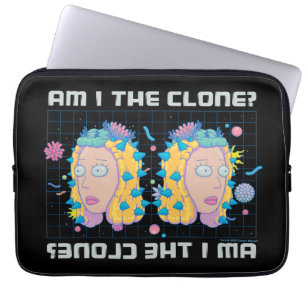 RICK UND MORTY™   Bin ich der Klon? Laptopschutzhülle