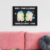 RICK UND MORTY™ | Bin ich der Klon? Leinwanddruck (Insitu (Wohnzimmer))