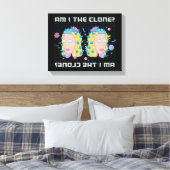 RICK UND MORTY™ | Bin ich der Klon? Leinwanddruck (Insitu (Schlafzimmer))