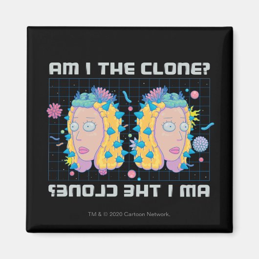 RICK UND MORTY™ | Bin ich der Klon? Magnet (Vorne)