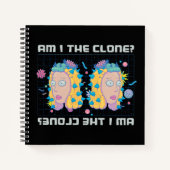 RICK UND MORTY™ | Bin ich der Klon? Notizblock (Vorderseite)