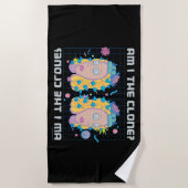 RICK UND MORTY™ | Bin ich der Klon? Strandtuch (Vorderseite)