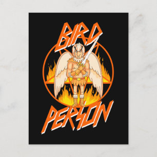 RICK UND MORTY™   Bird Person Pentagram Einladungspostkarte