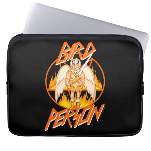 RICK UND MORTY™ | Bird Person Pentagram Laptopschutzhülle (Vorderseite)