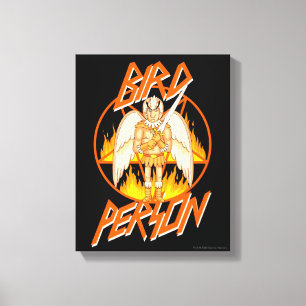 RICK UND MORTY™   Bird Person Pentagram Leinwanddruck
