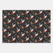 Rick und Morty | Christmas Reindeer Sleigh Pattern Geschenkpapier Set (Vorderseite 2)