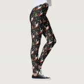Rick und Morty | Christmas Reindeer Sleigh Pattern Leggings (Rechts)