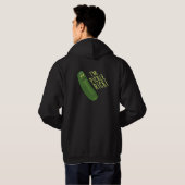 RICK UND MORTY™ | Das Gurtband Gedreht Hoodie (Schwarz voll)