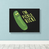 RICK UND MORTY™ | Das Gurtband Gedreht Leinwanddruck (Insitu (Holzboden))