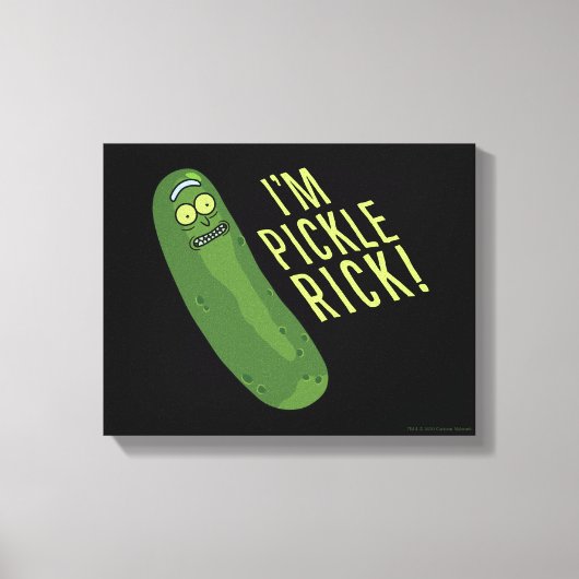 RICK UND MORTY™ | Das Gurtband Gedreht Leinwanddruck (Vorderseite)