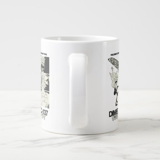 RICK UND MORTY™ | Dimension C-137 Jumbo-Tasse (Rückseite)