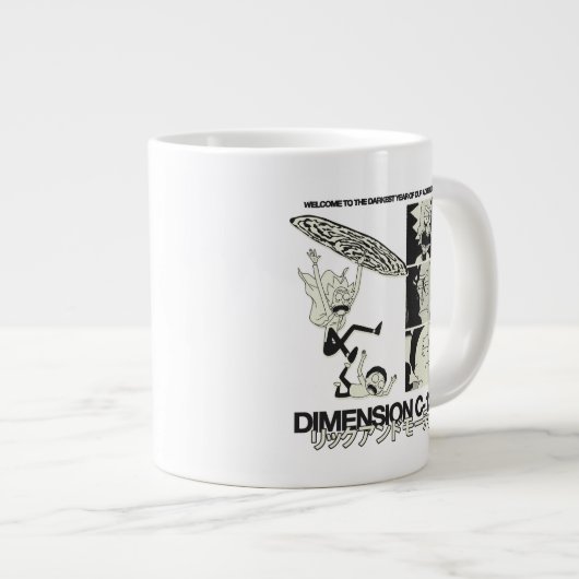 RICK UND MORTY™ | Dimension C-137 Jumbo-Tasse (Vorderseite Rechts)
