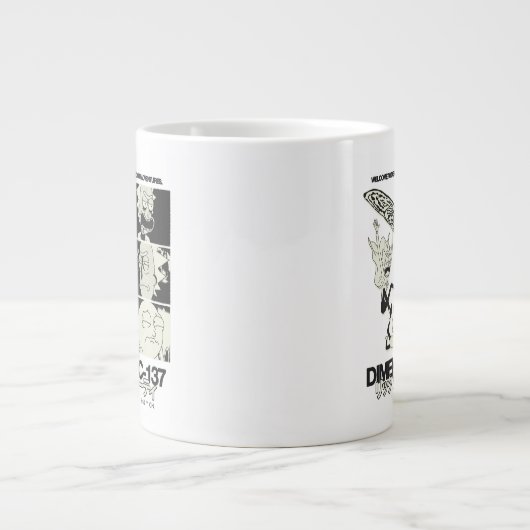 RICK UND MORTY™ | Dimension C-137 Jumbo-Tasse (Vorderseite)