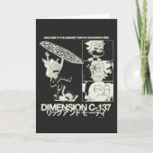 RICK UND MORTY™ | Dimension C-137 Karte (Vorderseite)