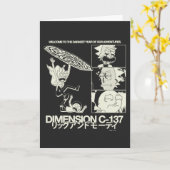 RICK UND MORTY™ | Dimension C-137 Karte (Gelbe Blume)