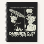 RICK UND MORTY™ | Dimension C-137 Notizblock (Vorderseite)