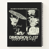 RICK UND MORTY™ | Dimension C-137 Notizblock (Rückseite)
