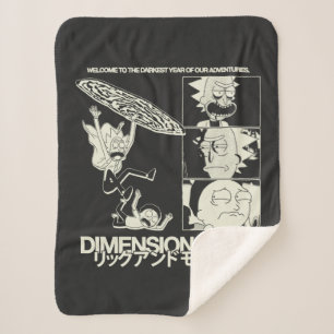 RICK UND MORTY™ Dimension C-137 Sherpadecke
