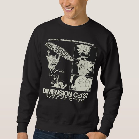 RICK UND MORTY™ | Dimension C-137 Sweatshirt (Vorderseite)