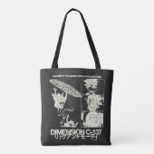 RICK UND MORTY™ | Dimension C-137 Tasche (Rückseite)