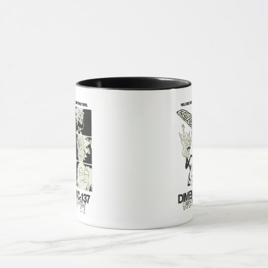 RICK UND MORTY™ | Dimension C-137 Tasse (Zentrum)