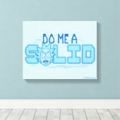 RICK UND MORTY™ | Do Me a Solid Leinwanddruck (Insitu (Holzboden))