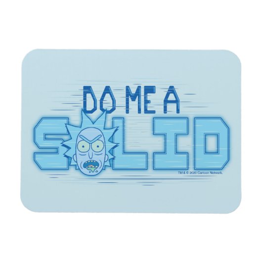 RICK UND MORTY™ | Do Me a Solid Magnet (Horizontal)