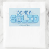 RICK UND MORTY™ | Do Me a Solid Rechteckiger Aufkleber (Tasche)