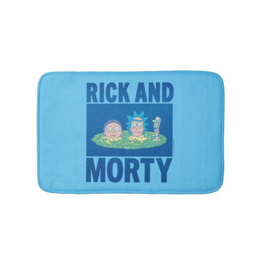 RICK UND MORTY™ | Durchqueren des Portals Badematte (Vorderseite)